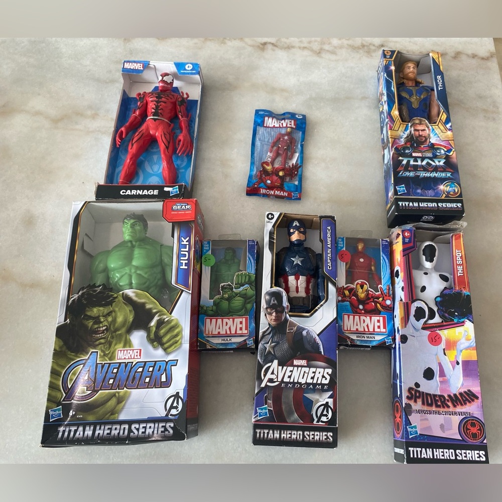 Lot Action Figure Marvel
